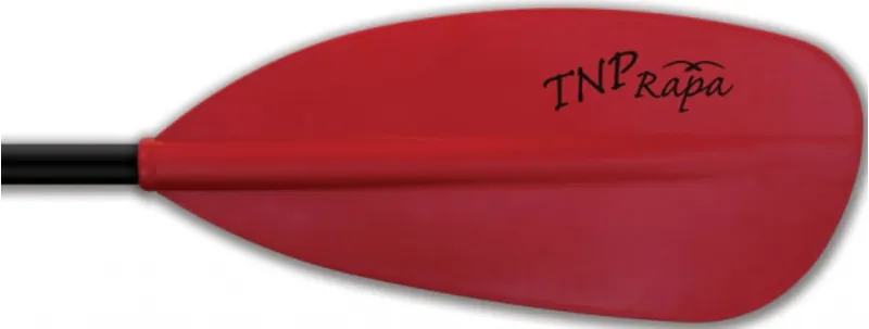 TNP Rapa Glass Hybrid Intermediate Whitewater Kayak Paddle Red